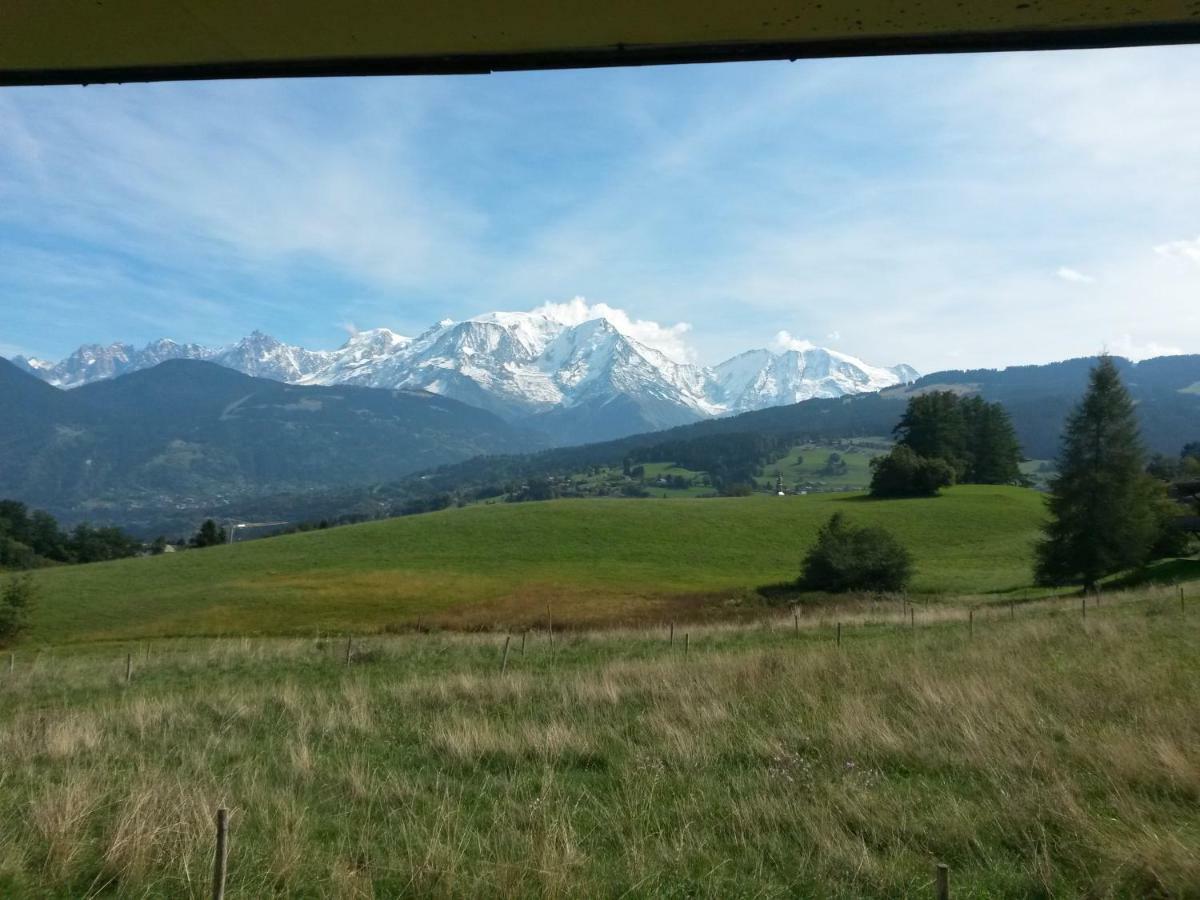 Rez De Chaussee Tres Calme Vue Mont-Blanc コンブルー エクステリア 写真